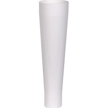 [275245339] Plastmo overgang til kæde Ø75mm, hvid