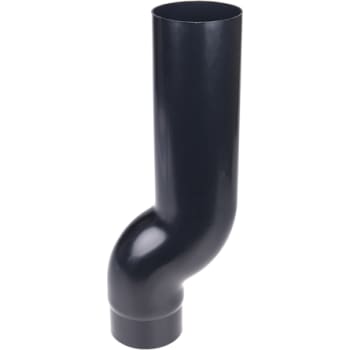 [275260540] Plastmo nedførsel, Ø75mm, sort
