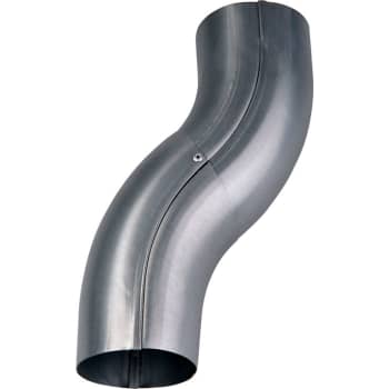 [275670050] 90 mm Nedførsel Stål Plus Plastmo