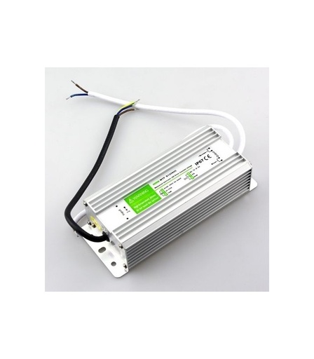 [3291] 45W strømforsyning - 12V DC, 3,75A, IP67 vandtæt