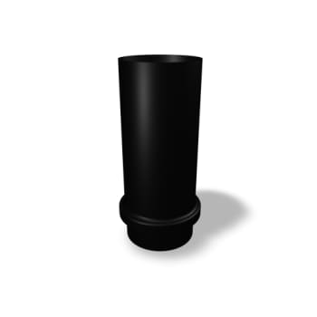 [275837460] PREFA Skydestykke 100 Mm Sort Ral 9005 P.10