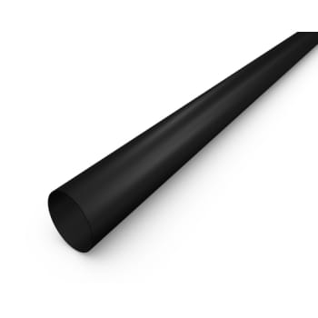 [275850460] PREFA Nedløbsrør 100 Mm Sort 9005 P.10