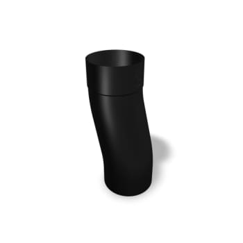 [275870440] PREFA Sokkelknæ 80 Mm Sort P.10