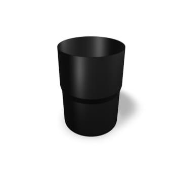 [275878440] PREFA Rørsamlemuffe 80 Mm Sort 9005 P.10
