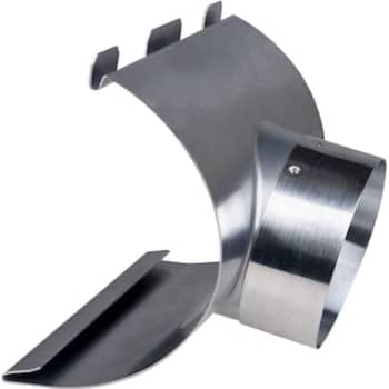 [276004040] 10" x 75 mm Tudstykke Zink Plastmo