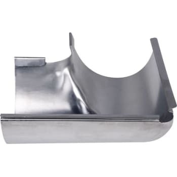 [276018001] 11" x 90° Gering udvendig Zink Plastmo