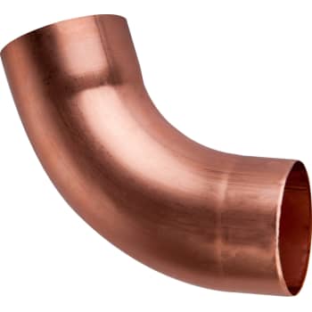 [276127050] 90 mm x 70° Bøjning kobber Plastmo