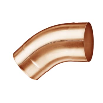 [276216050] VMZINC bøjning 40° 87mm  t/rundt nedl kobber