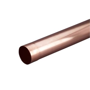 [276246352] VMZINC nedløbsrør 87x0,7mmx3m rund svejst m/mf kobber