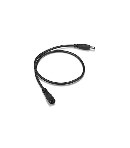 [3268] DC Forlængerkabel - 30 cm, 5V-48V, sort