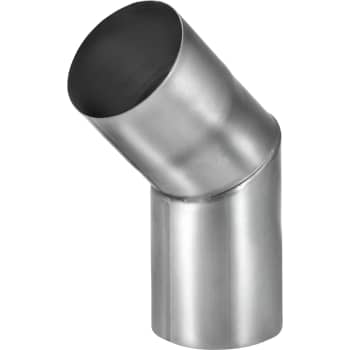 [276721040] 76 mm VM ZINC knærør indvendig søm 45 grader