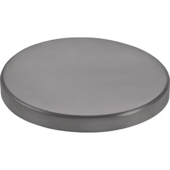 [276725100] VMZINC brøndkrave uden hul, QUARTZ-ZINC - 150 mm