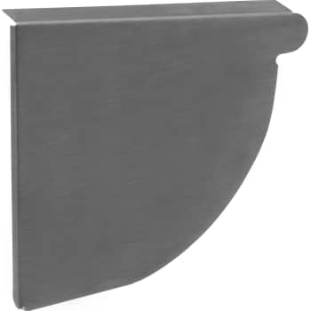 [276739502] VMZINC endebund, arkitekt, venstre, QUARTZ-ZINC - 333 mm