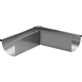 [276742002] VMZINC udvendig gering til kvartrund tagrende -  333 mm