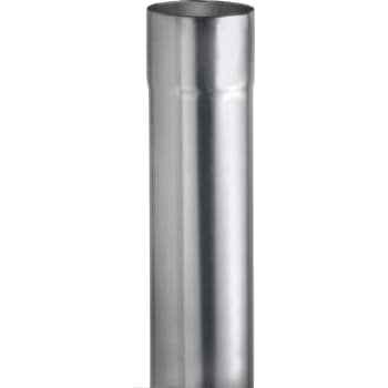 [276746042] VMZINC nedløbsrør, ZINC NATUR - 76 x 0,7 x 2000 mm