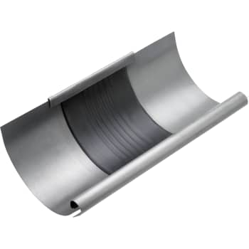 [276796019] VMZINC ekspansionsstykke, ZINC NATUR - halvrund - 280 mm