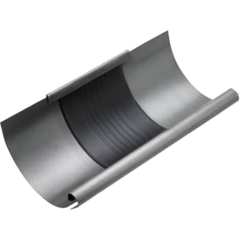 [276796029] VMZINC ekspansionsstykke, ZINC NATUR - halvrund - 333 mm