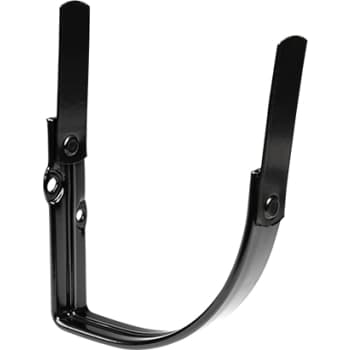 [277166554] Plastmo konsoljern - halvrund 14" sort