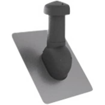 [288034460] Ventilationshætte Ø160 sort m fast flash + kondensindsats