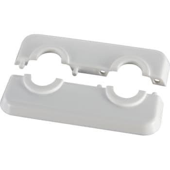 [323489216] Dobbelt gulvroset t. alu-pex 16mm hvid, 1 stk