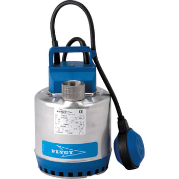 [391400202] Flygt pumpe SXM 2 med 1.1/4" muffe og 10 m kabel, 230 V
