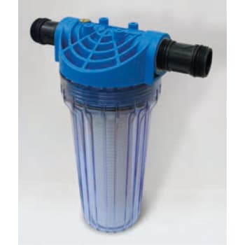 [399003108] 3-delt plast vandfilter, passer til 10" patroner.