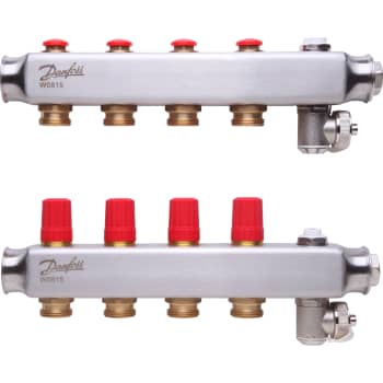 [402037104] Danfoss SSM manifoldsæt 4+4 m/endestykke