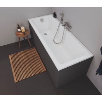 [668125100] Duravit No.1 badekar, 1600 x 700 mm, 1-ryglæn, rektangulært