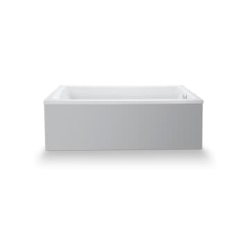 [668128100] Duravit No.1 badekar, 1800 x 800 mm, 1-ryglæn, rektangulært