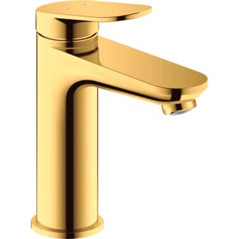[701654365] Duravit Wave M håndvaskarmatur i poleret guld uden bundventil