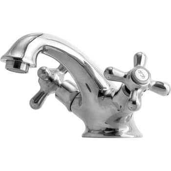 [701852104] Lavabo Retro 2-grebs håndvaskarmatur med løft-op bundventil krom