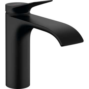 [702073201] Hansgrohe Vivenis håndvaskarmatur 146mm med løft-op BV, mat sort