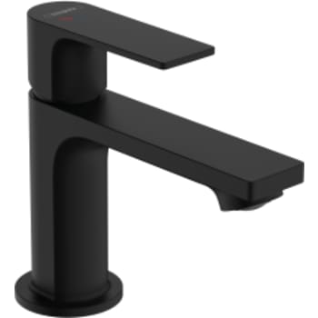 [702105411] Hansgrohe Rebris E håndvaskarmatur 80 CoolStart med løft-op BV, mat sort