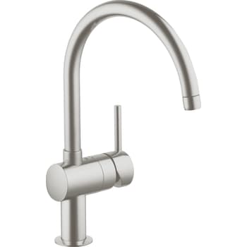 [705798516] GROHE Minta Steel køkkenarmatur, c-tud