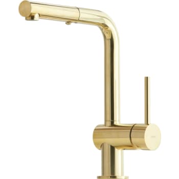 [706009305] Lavabo Kubus 040 køkkenarmatur med udtræk Messing