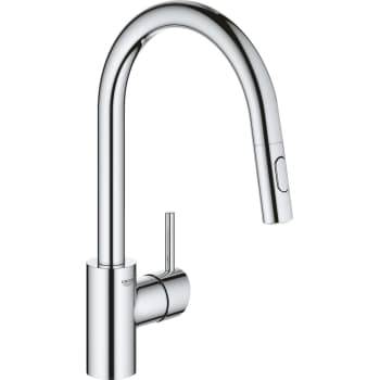 [706177234] Grohe Concetto, etgrebs-køkkenbatteri, højt udløb, Grohe Zero