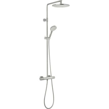 [722158816] Silhouet brusesystem. steel (pvd). inkl. termostat og brusere