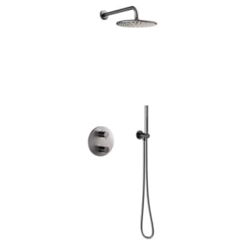 [722222812] DAMIXA SILHOUET HS1 INDBYGNING - KOMPLET PAKKE. BRUSHED GRAPHITE