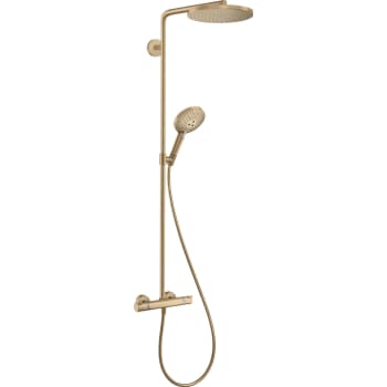 [722361812] Hansgrohe Raindance Select S Showerpipe 240 PowderRain, børstet bronze