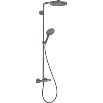 [722361813] Hansgrohe Raindance Select S 240 PowderRain showerpipe, børstet sort krom