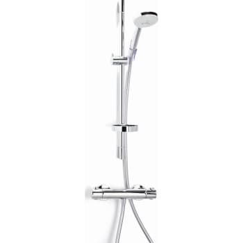 [722383864] Hansgrohe Croma Multi 100 brusesæt med Ecostat Comfort termostat, krom
