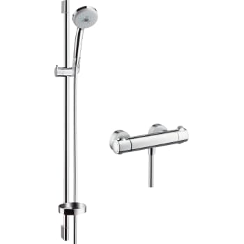 [722383964] Hansgrohe Croma 100 Multi brusesæt med Ecostat 1001 SL 90 cm, krom