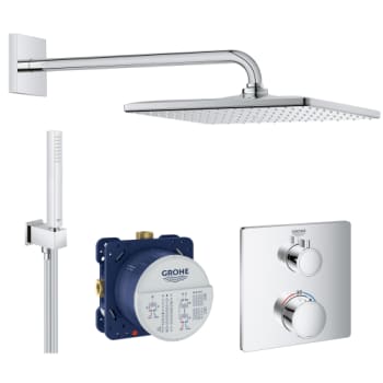 [722414924] Grohe Grohtherm Cube brusesystem, krom