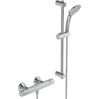 [722605804] Ideal Standard Ceratherm T25 Brusetermostat+Brusersæt krom