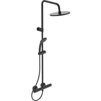 [722616861] Ideal Standard Idealrain T25 sort Flex Brusesystem Ø100/Ø200