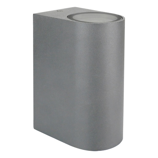 [SLIP007004] TORRE 2XGU10 Væglampe grå