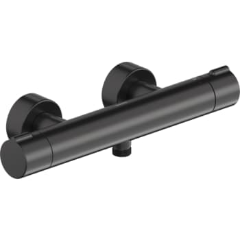 [722642101] Duravit C.1 brusebatteri, m/termostat, sort mat