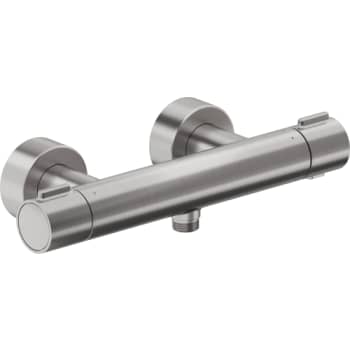 [722648116] Duravit brusebatteri med termostat i børstet rustfrit stål