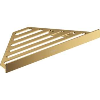 [772667305] Hansgrohe AddStoris hjørnehylde 305mm, poleret guld-optik