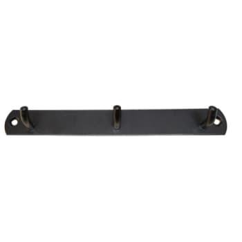 [775043011] Knagerække med 3 kroge mat sort